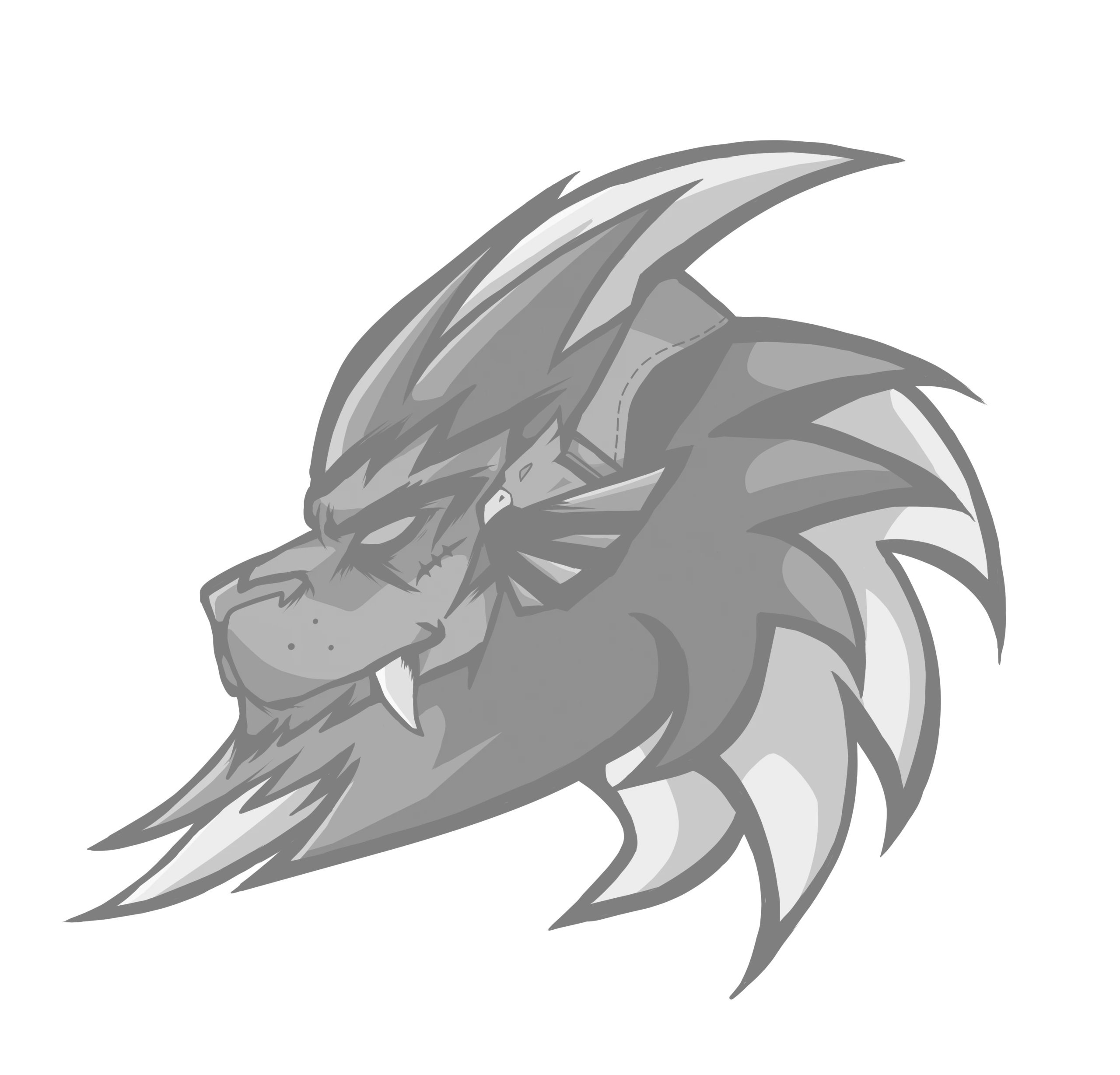 llustration Lion design créatif Maikkom artwork