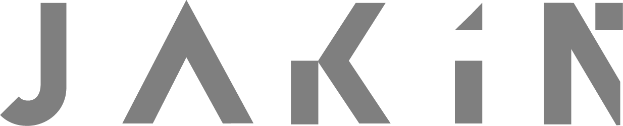 Logo Jakin client Maikkom typographie moderne