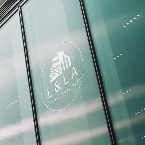 glass logo